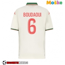 Moške Nogometnih dresov OGC Nice Hicham Boudaoui #6 Gostujoči 2025-26 Kratki rokavi